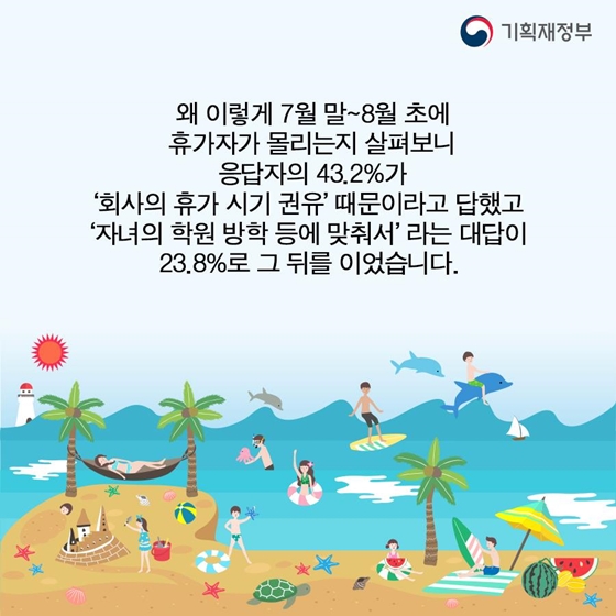 숫자로 보는 여름휴가