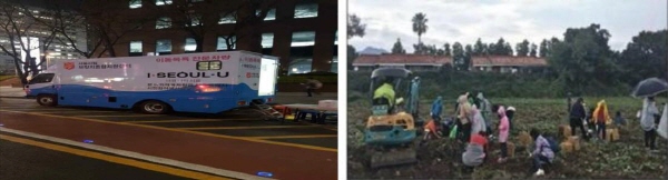 제주 강정 초록농장 사업과 서울시민의 제안으로 시행된 노숙인 이동목욕 서비스는 주민참여예산제의 대표적인 성공모델이다.