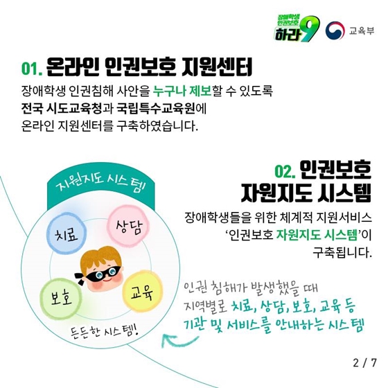 장애학생 인권보호 종합대책 마련