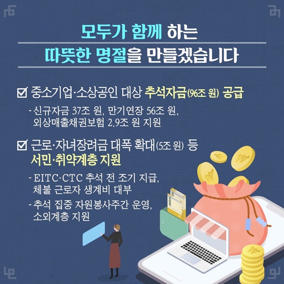  서민부담은 줄이고, 지역경제는 살리는 2019 추석 민생안정 대책