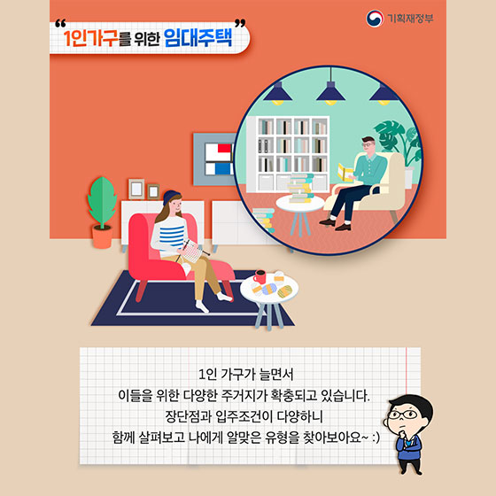 “나혼자산다” 1인가구를 위한 임대주택