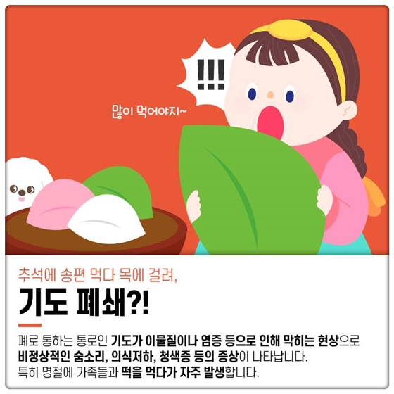 추석 연휴, 꼭 지켜야 하는 질병 예방법!