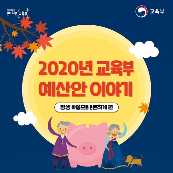 2020년 교육부 예산안 - 평생교육 편