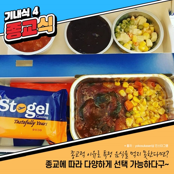 3만 피트 상공에서 즐기는 만찬…특별 기내식 6