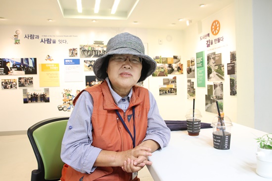 행궁동 40여 년 토박이 임인선 씨. 
