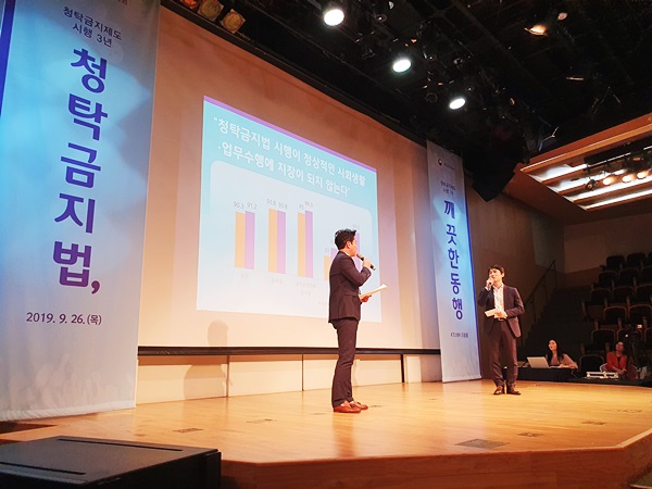 ？청탁금지법 인식도 조사 결과 발표