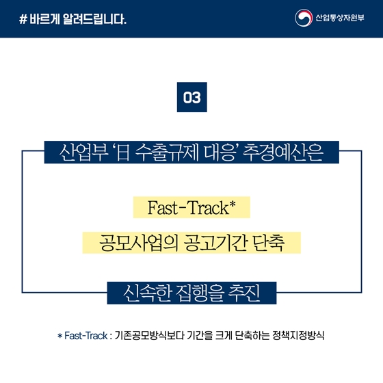 산업부, 추경 실집행률 53.9%…日 수출 대응은 76.7%