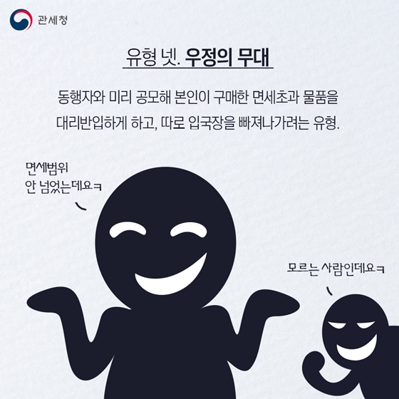 면세한도 초과물품, 자진신고에 대처하는 꼼수 유형