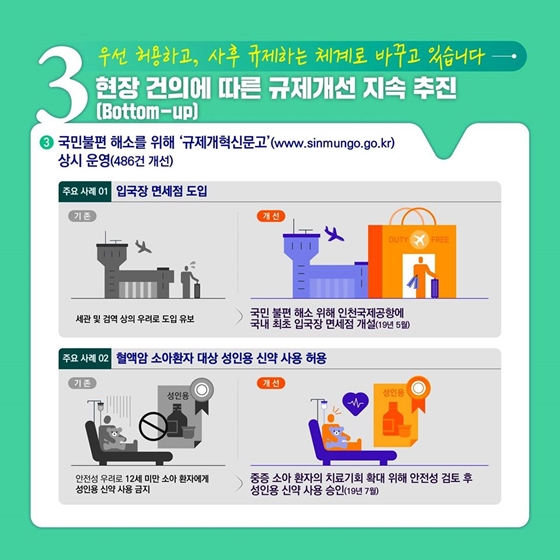 [문재인정부 2년 반] 우리 경제가 맘껏 뛸 수 있도록 ‘규제혁신’을 가속화하고 있습니다