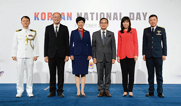 2019년 한국 국경일 행사 사진.(사진=주 싱가포르 대한민국 대사관)