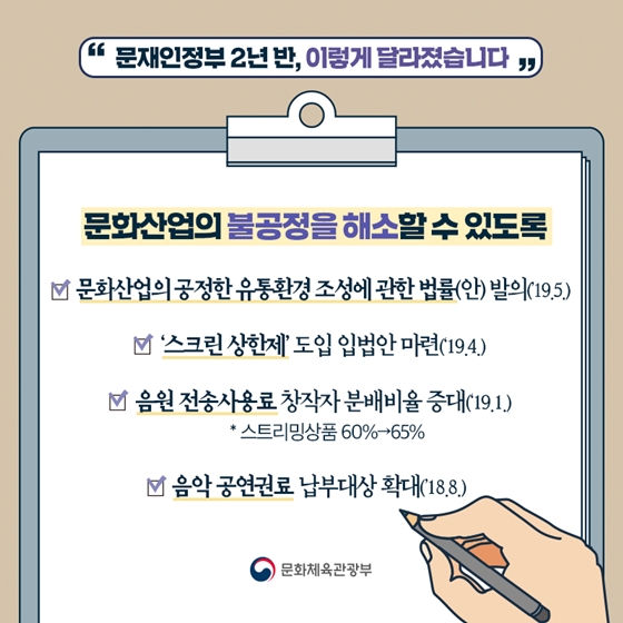 [문재인정부 2년 반] 더 공정하게 일할 수 있게 됐어요