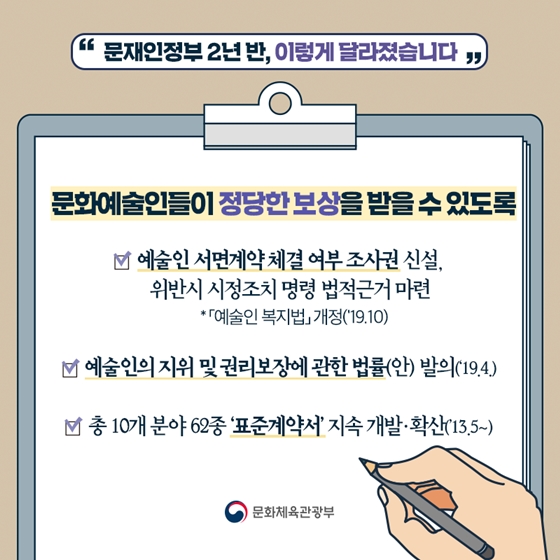 [문재인정부 2년 반] 더 공정하게 일할 수 있게 됐어요