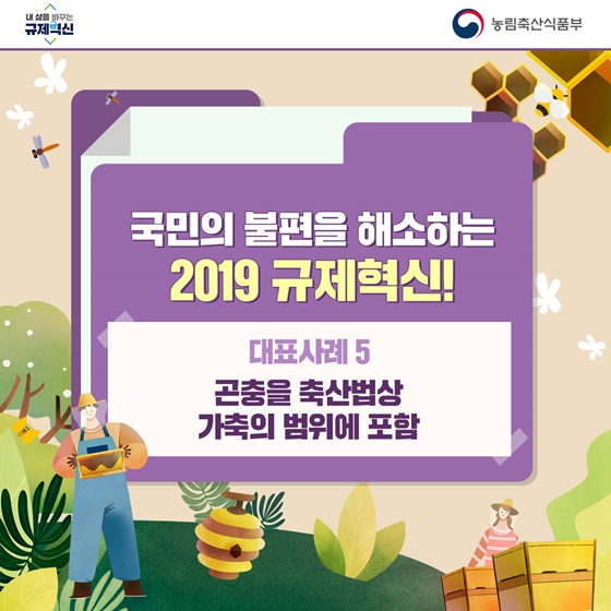 농촌에 활력을 더하는 2019 규제혁신