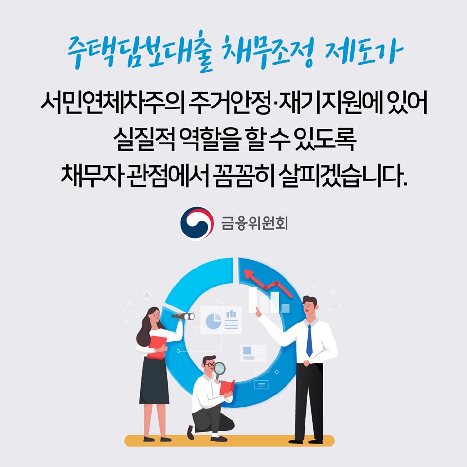 살던 집에서 계속 살면서 주택담보대출을 갚을 수 있습니다.