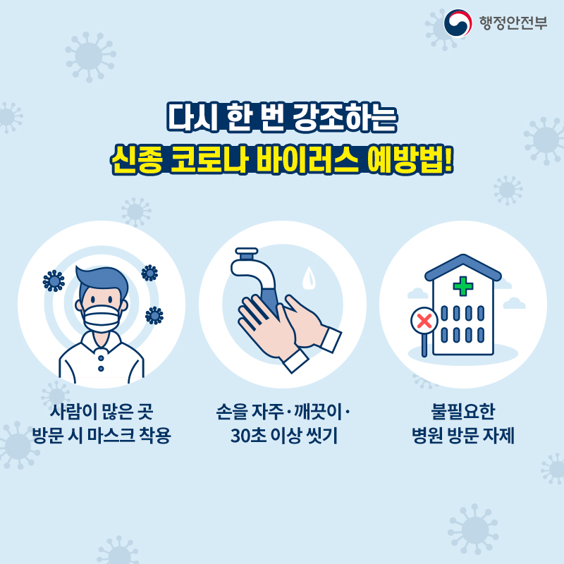 신종 코로나바이러스 팩트체크 8가지