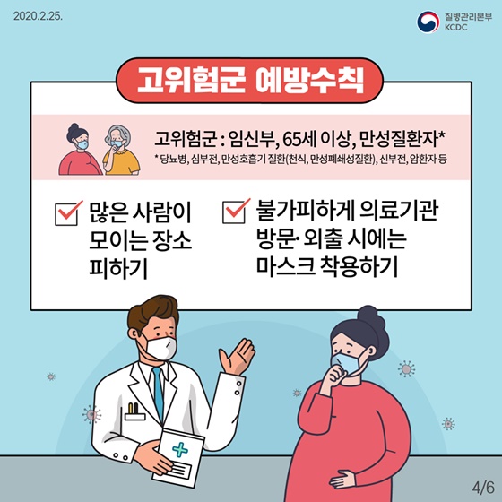 함께 지키는 코로나19 예방행동수칙