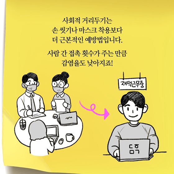 [딱풀이] ‘사회적 거리두기’란?