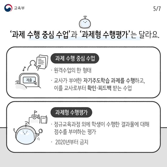 원격수업의 평가·기록 이렇게 진행합니다!