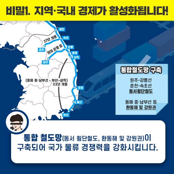 남북철도 연결사업 알고 보니...