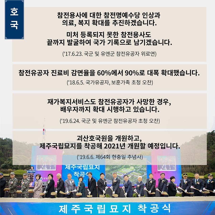 [문재인정부 3년] 대통령 연설문으로 본 독립·호국·민주 보훈정책