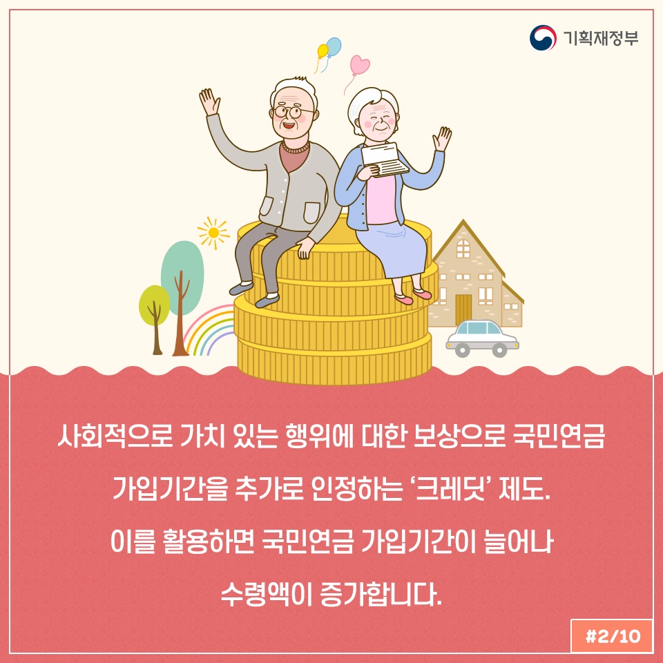 국민연금 ‘크레딧’ 활용하기