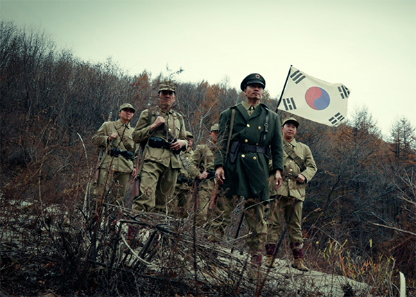 ‘봉오동 전투’ 재연 영상.