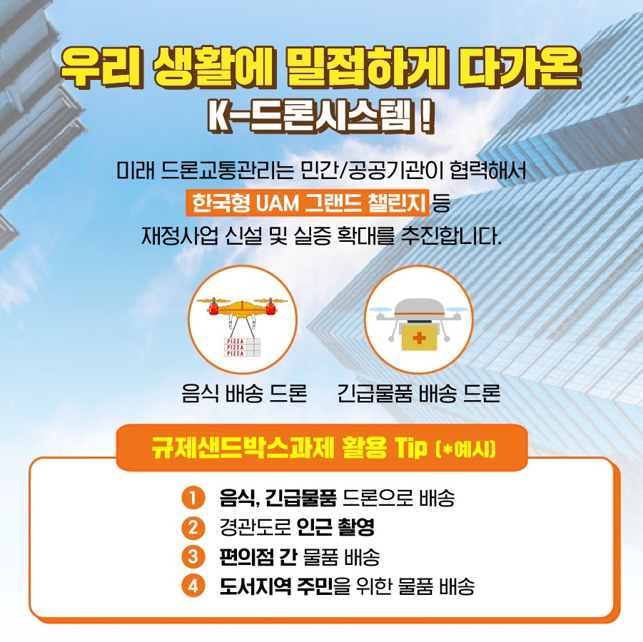 배달 힘든 곳, 택배 대신 드론이 온다!