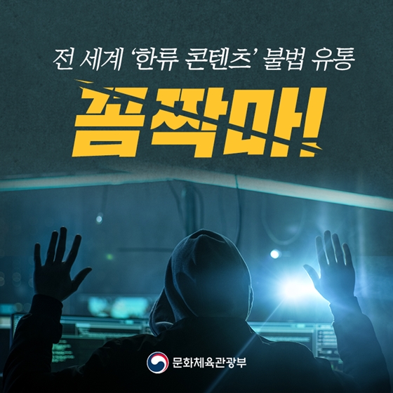 전 세계 ‘한류 콘텐츠’ 불법 유통 꼼짝마!