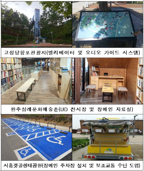 열린관광지 조성 우수 사례.