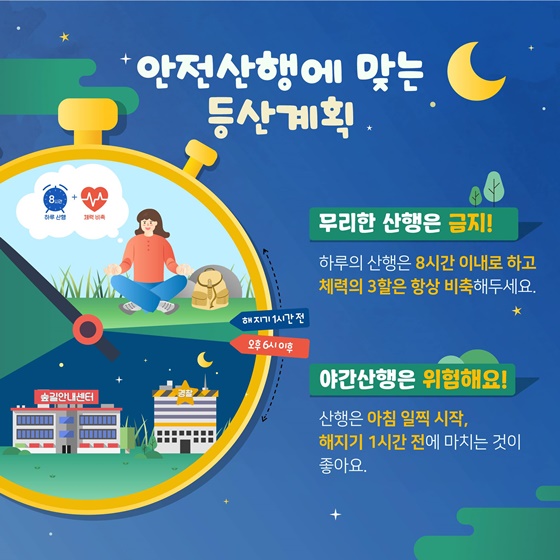 모두가 행복해지는 올바른 산행안전수칙