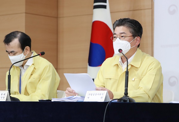 정승일 산업통상자원부 차관이 20일 오전 정부서울청사 브리핑룸에서 디지털 기반 산업 혁신성장 전략을 브리핑하고 있다. (사진=산업통상자원부)