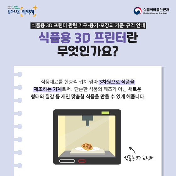 식품용 3D 프린터란 무엇인가요?