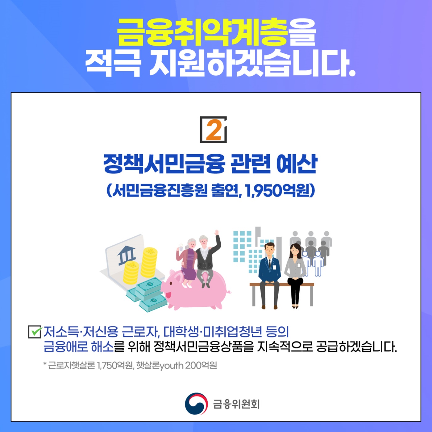 2021년 금융위원회 예산은 4조 3,000억 원 규모로 편성되었습니다