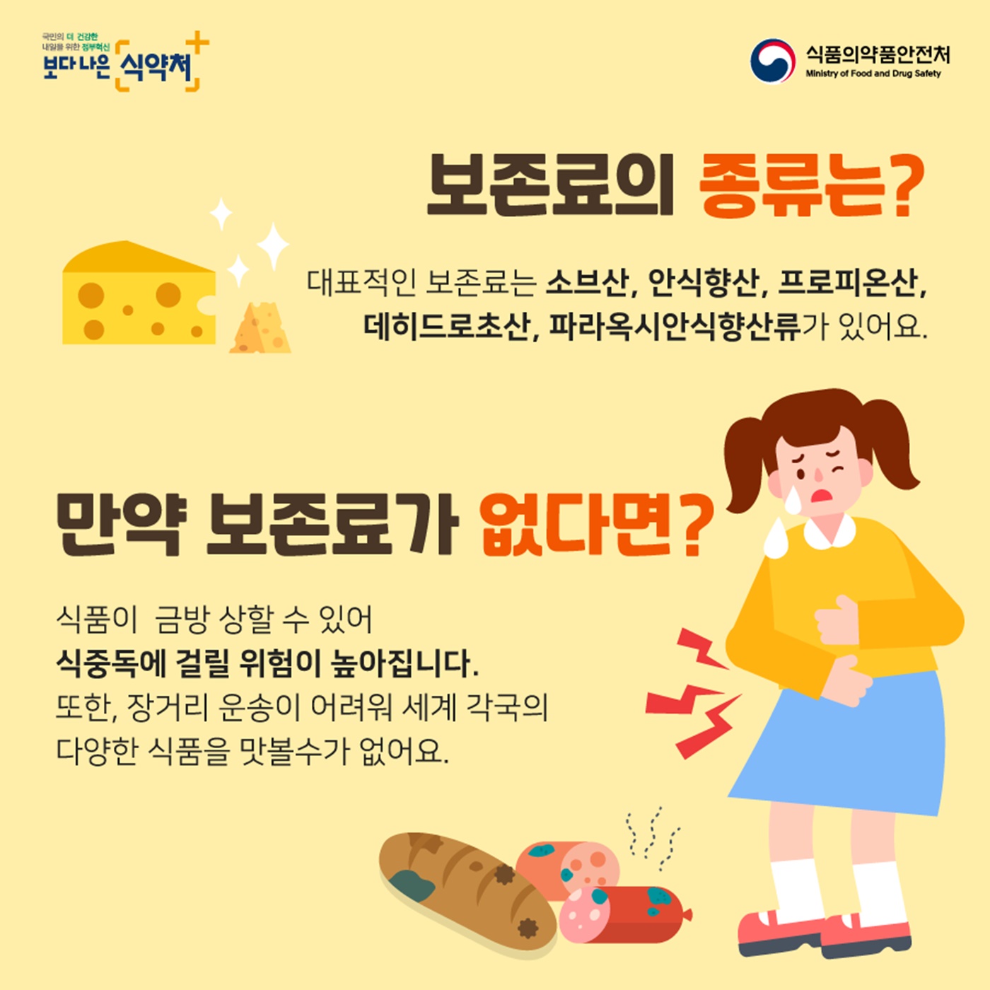 식품을 안전하게 지켜주는 보존료 바로 알기