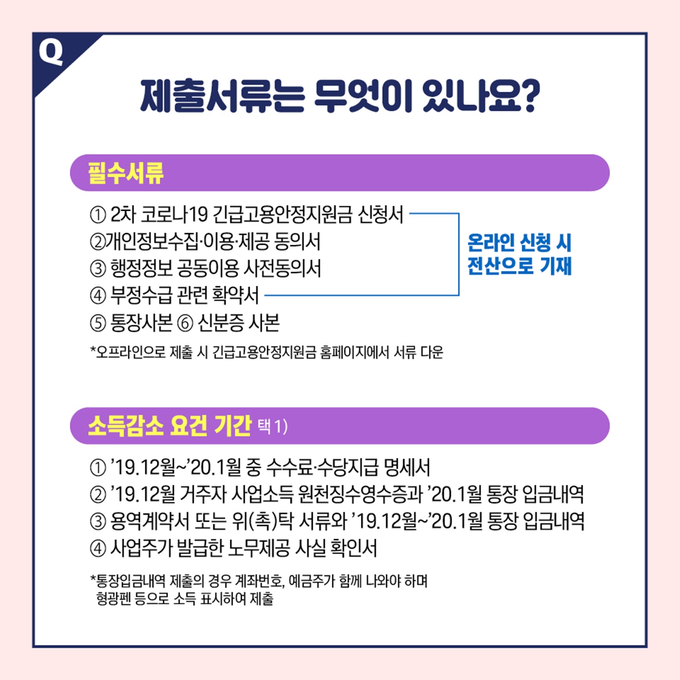 [Q&A] 2차 긴급고용안정지원금, 신규로 지원받는 사람은?