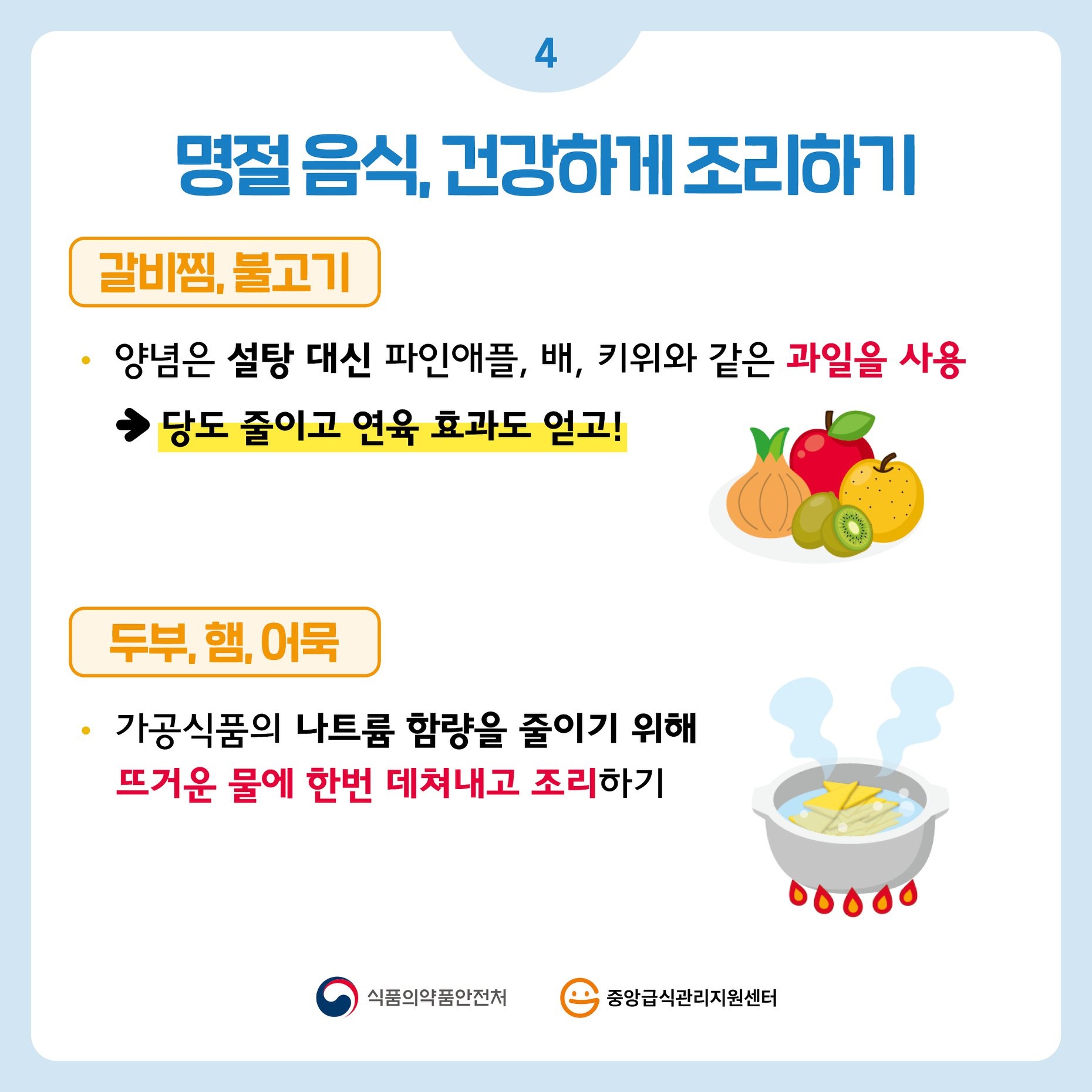 추석 음식 건강하게 즐기기