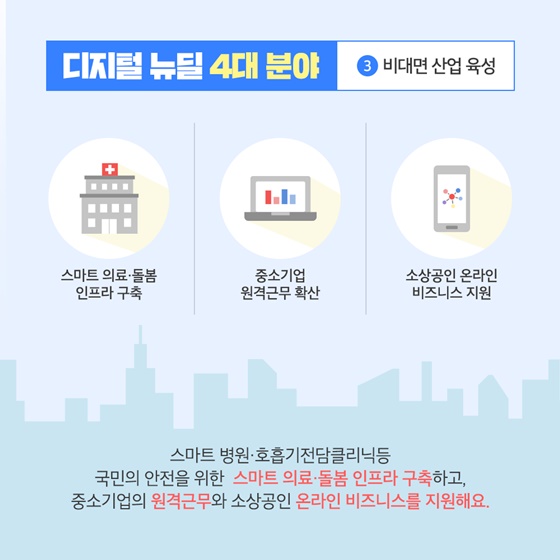 똑똑한 나라로의 전환, 디지털 뉴딜