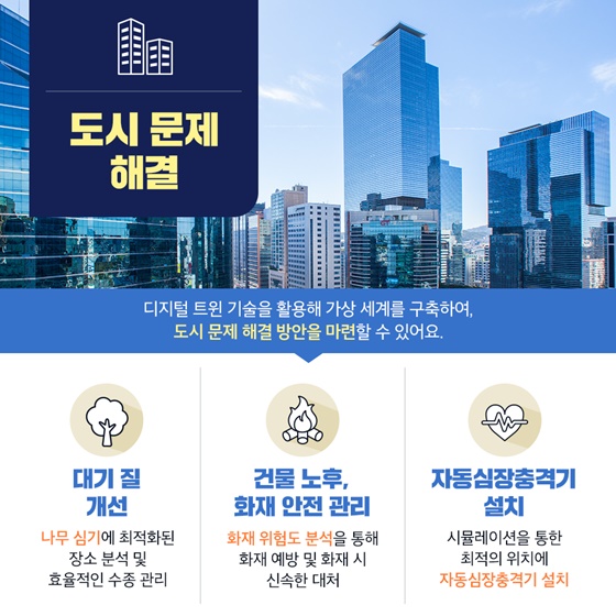 디지털 트윈 이렇게 활용됩니다!