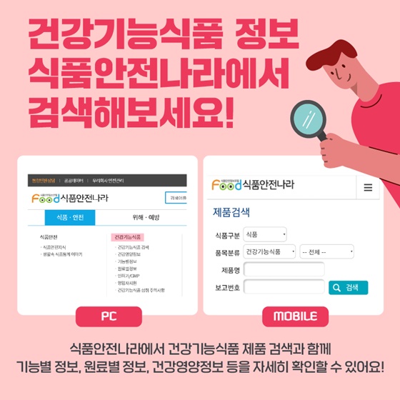 식품통계로 알아보는 건강기능식품