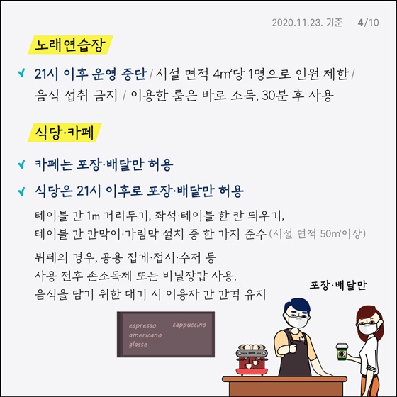 사회적 거리 두기 2단계 방역수칙