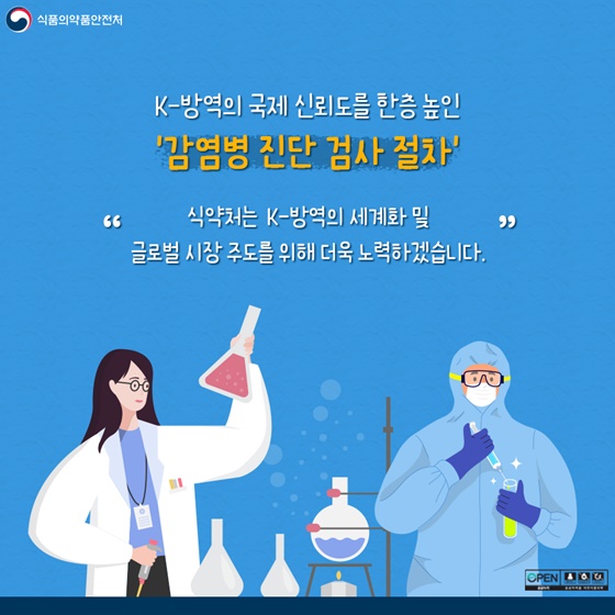 대한민국이 개발한 감염병 검사 절차, 국제 표준이 되다