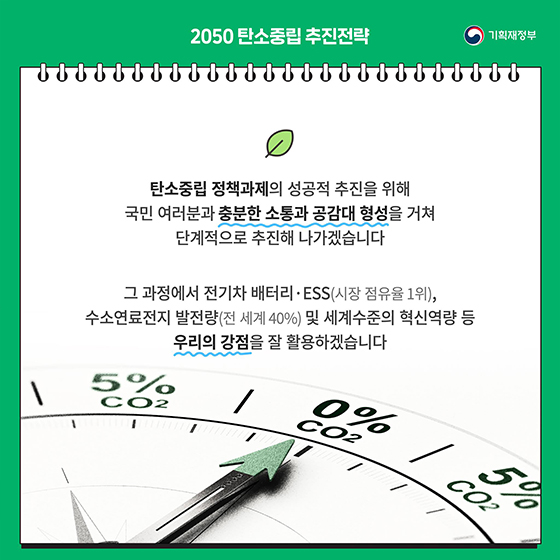 2050 탄소중립 추진 전략