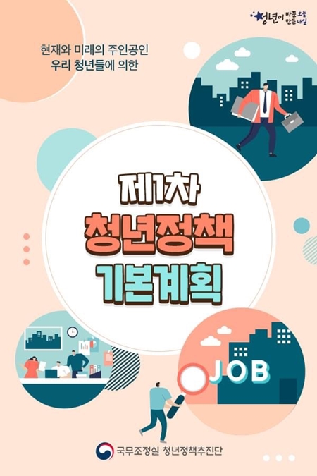 제1차 청년정책 기본계획이 확정됐다.(출처=국무조정실 청년정책추진단)