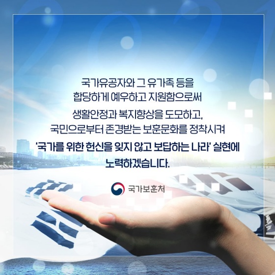 2021년 달라지는 보훈정책