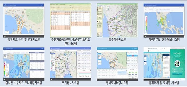 통합수자원정보시스템 구성 현황