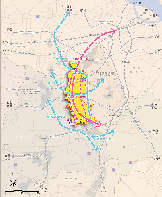 광명 시흥 신도시 교통대책.
