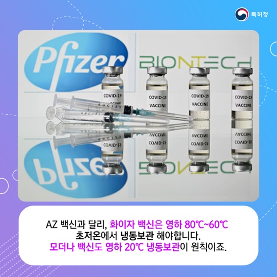 모더나 백신도 영하 20°C 냉동보관이 원칙이죠.