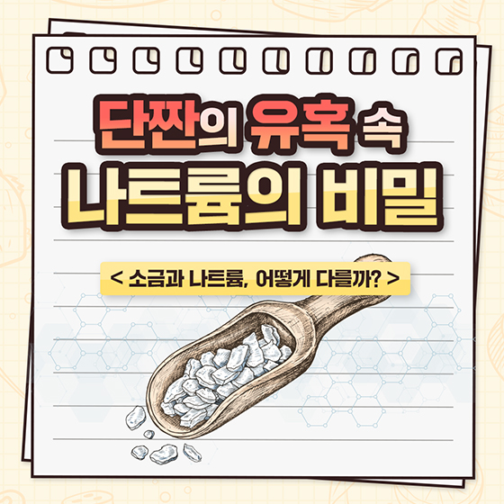 단짠의 유혹 속 나트륨의 비밀