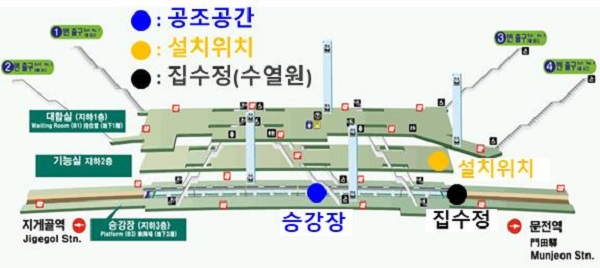 유출지하수 활용 시범사업에 선정된 부산교통공사.