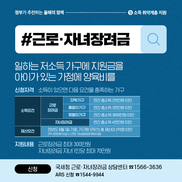 근로자녀장려금